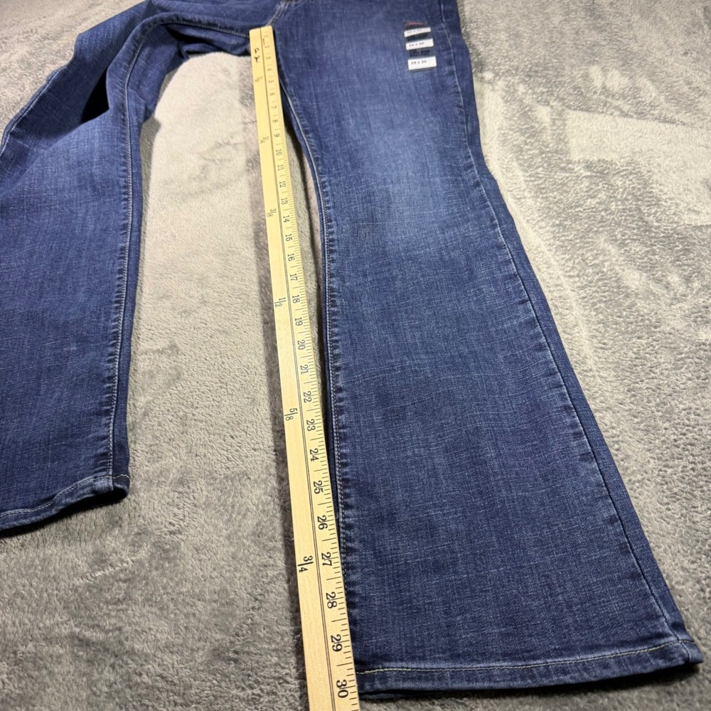 Levis 725 High Rise Bootcut Jeans Womens 29x30 Dark Wash Stellar Stretch Denim - Picture 4 of 7